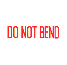 1537 - DO NOT BEND