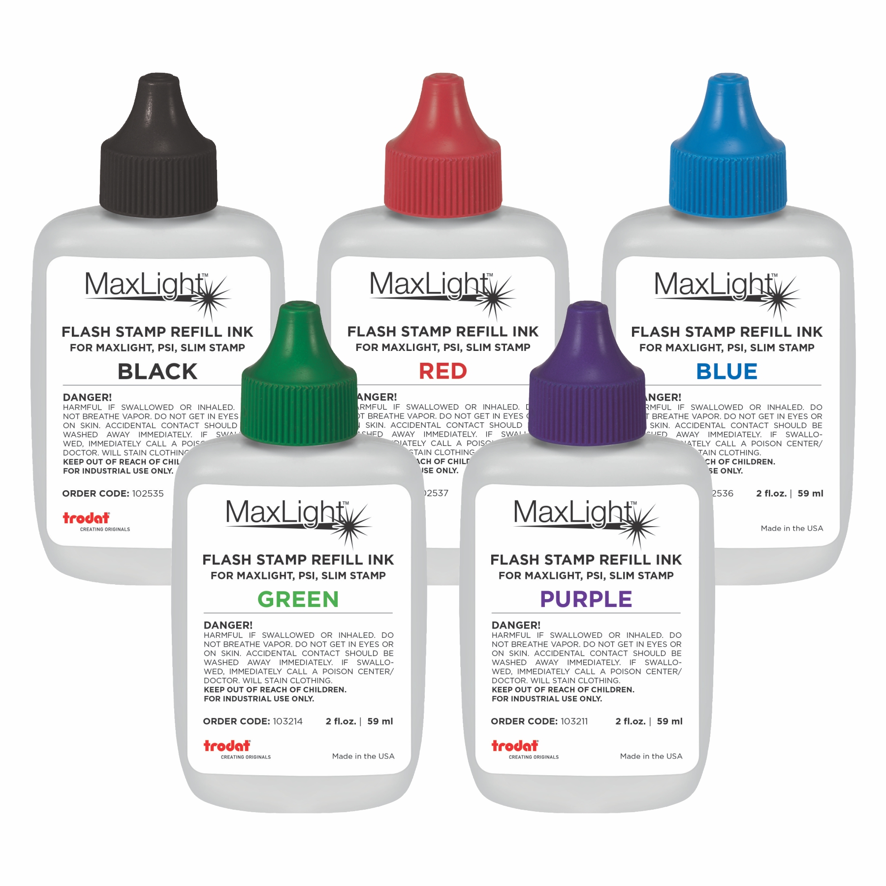 2 OZ.  Bottle Replacement Ink