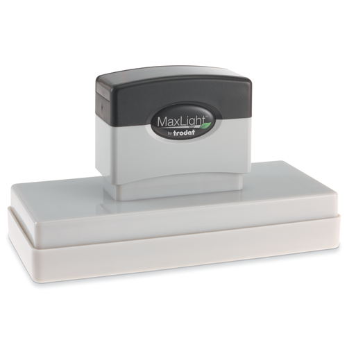 Trodat MaxLight XL-750 Pre-inked Rectangular Text Stamp