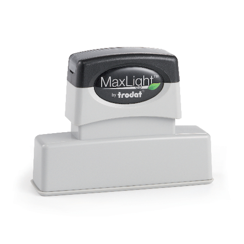 Trodat MaxLight XL-55 Pre-inked Rectangular Text Stamp