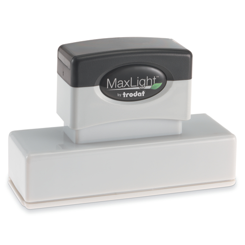 Trodat MaxLight XL-265 Pre-inked Rectangular Text Stamp