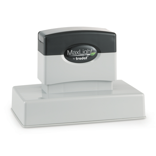 Trodat MaxLight XL-275 Pre-inked Rectangular Text Stamp
