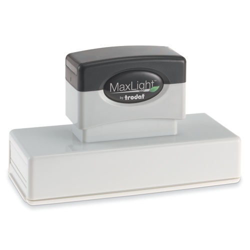 Trodat MaxLight XL-720 Pre-inked Rectangular Text Stamp